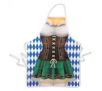 Tablier humoristique Oktoberfest - Tablier amusant en polyester pour costumes de fête | Tabliers fantaisie pour robe de l'Oktoberfest allemand avec cordes réglables pour la cuisine