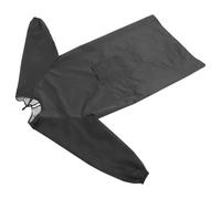 Tablier Imperméable Long à Manches Longues avec Poches, Gris | Polyester Déperlant, Dos Couvrant et Fermeture à Nouer, pour Ménage, Lavage Auto et Travaux Salissants Couleur Aléatoire