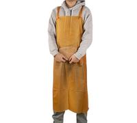 Tablier imperméable pour travaux de cuisine, anti-huile, industriel, 110 x 80 cm, 1 tablier imperméable adapté pour la cuisine. Caractéristiques : * Matériau : PVC (jaune)