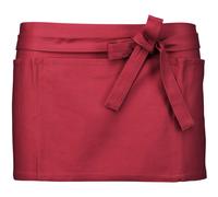 Tablier Kariban Coton Court Rouge TU