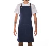Tablier lin n°173 bleu marine