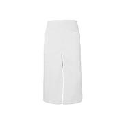 Velilla Tablier long avec ouverture et poches Unisexe Adulte, blanc, Taille Unique