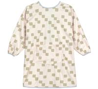 Tablier manches longues Happy Fruits bleu et kaki