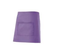 VELILLA 404201 Tablier court avec poche, violet, taille unique