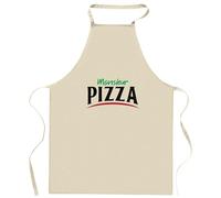 Tablier Monsieur pizza | Apron | Idée Tablier Personnalisable Cadeau Anniversaire Cuisine Jardinage Fête Original Famille Travail Départ Collègue Retraite