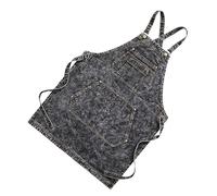 Tablier multifonction avec grand porte-outils pour le jardinage, la récolte et les activités de plein air dans différents contextes, réglable avec poche spacieuse, ceinture de confort large, sac de