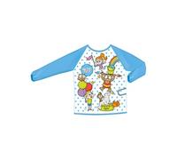 Maped Color'Peps Tablier de Protection pour Enfant de 18 mois à 5 ans - Peinture et Loisir Créatif - Imperméable et Nettoyage Facile - Motif Fille et Garçon