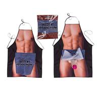 Tablier pénis en peluche