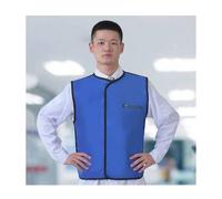 Tablier Plombé De Protection Pour Rayons X, Matériau 0,35/0,5 MmPb, Fermeture Avec Protection Thyroïdienne, Confortable Pour Les Examens De Santé(0.35mmPb,M)