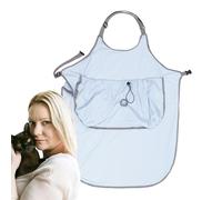Tablier Porte-Chat Sac De Couchage Pour Animal, Lavable, Mettable Et À | Portable Tablier Souple Lavable Et Portable Pour Coupe Des Griffes, Chiens, Chats, Petits Et Moyens Animaux