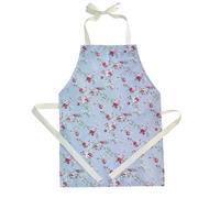 Tablier pour enfants, a nettoyer avec un chiffon. Idéal comme tablier pour la peinture, la cuisine. Tablier imperméable pour enfants. Tissue doux et pratique. (Florale, MIDI)