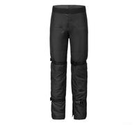 Tablier robuste en polyester 1000D pour tronçonneuse avec boutons-pression rapides pour homme et femme, protection du travail forestier, noir, taille L