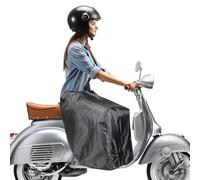 Tablier Scooter Tapis de Jambe Scooter Universel Protection Jambes Scooter Coupe-Vent, imperméable et Résistant au Froid, Noir