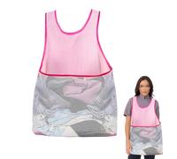 Tablier Séchage Vêtements Portable,Jardinage Tablier Séchage Vêtements,Tabliers Blanchisserie Sans Manches,avec Mesh Poches Tabliers Imperméables Pour Organisateur Portable Pour SéCher VêTements