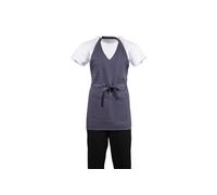 Tablier Serveur Col En V Whites Gris Anthracite Whites Chefs Clothing
