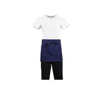 Tablier Serveur Court Whites Bleu Marine Whites Chefs Clothing Bleu G