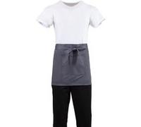 Tablier Serveur Court Whites Gris Anthracite Whites Chefs Clothing Gris