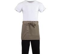Tablier Serveur Court Whites Marron Clair Whites Chefs Clothing Marron G