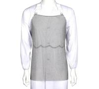 Tablier Tablier Résistant Aux Coupures De Sécurité De Boucher,Tablier En Métal En Acier Inoxydable 316,Tablier De Protection De Travail Sûr,Bretelles Réglables,Cotte Maille Vêtements W55xL80cm