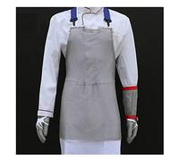 Tablier Tablier Résistant Aux Coupures De Sécurité De Boucher, Tablier en Métal en Acier Inoxydable 316, Tablier De Protection De Travail Sûr, Bretelles Réglables (Size : 60x80cm)