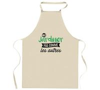 Tablier Un jardinier pas comme les autres | Apron | Idée Tablier Personnalisable Cadeau Anniversaire Cuisine Jardinage Fête Original Famille Travail Départ Collègue Retraite