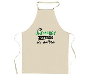 Tablier Un jardinier pas comme les autres | Apron | Idée Tablier Personnalisable Cadeau Anniversaire Cuisine Jardinage Fête Original Famille Travail Départ Collègue Retraite