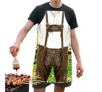 Tabliers de barbecue amusants pour hommes - Tablier de couple pour cuisiner - Résistant aux taches Respirant pour Noël, mariage, restaurant, Halloween, pique-nique, c, Siehe Beschreibung