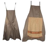Tabliers de chef farce pour homme, cadeau amusant et créatif, une surprise cachée dans la poche, costume fantaisie hilarant avec serviette ouvrable pour barbecue, atelier, studio d'art, poterie