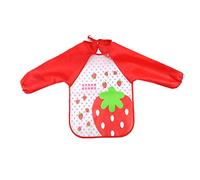 Tabliers de peinture pour enfants, blouse d'art imperméable à manches longues pour tout-petits, tablier d'école de couleur aléatoire