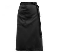 Tabliers de Serveur et Serveuse avec Poche, Tablier Court, Tablier de Cuisine Mi-Long pour Femme et Homme, Tablier à Taille Longue pour Restaurant Cuisine Cuisiniers Barista Barman (Noir)