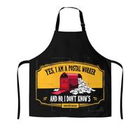 Tabliers Employé De La Poste Drôle Oui, Je Suis Un Employé De La Poste Avec 2 Poches Tablier Cuisine Réglable Professionnel Tabliers Pour Cuisson Jardinage Cuisine