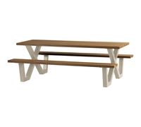 TABLO - Table picnic pied beige L206 Beige