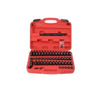 TABODD 52pcs Coffret Extraction de Roulement, disques de Montage sur Mesure pour bagues, roulements et Joints, Outil de démontage de roulements de Roues Avant, kit de Presse pour roulements de Roue