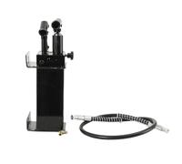 TABODD Kit de presse d'atelier 50 tonnes, pompe hydraulique manuelle 50T avec double entraînement et raccord ZG 1/4 double action hydraulique pour presse d'atelier hydraulique