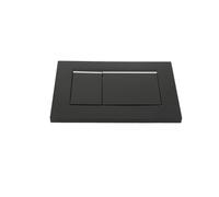 TABODD Plaque de déclenchement de WC - Actionneur, plaque de déclenchement du réservoir de chasse avec bouton rectangulaire, plaque de déclenchement double actionnement pour chasse à 2 débits