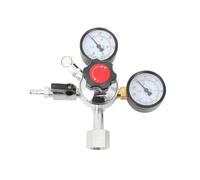 TABODD Réducteur de pression de dioxyde de carbone 3 bar CO2, réducteur de pression Co2 avec double manomètre W21.8 pour distributeurs, brassage de bière, tireuse à bière