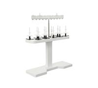 TABODD Support de bobine léger pour 10 bobines, 10 bobines de cônes, support de fil pour couture, matelassage, broderie, tressage de cheveux et bijoux