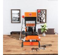 TABODD Upgraded 100W Vertical Machine à Tailler Les Clés, Outil De Copie De Clé Universel, Manuel Multifonctionnel Clé de Porte de Maison Découper Machine Automatique Outil de Serrurier
