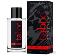 Taboo Domination for Him - Parfum pour homme avec effet phéromone Aphrodisiaque pour homme Atomiseur de parfum pour les déplacements Phéromones Parfum longue durée 50ML
