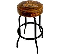 Tabouret 30" Noir Et Brun