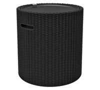 Tabouret 3en1 et table dappoint 39L refroidisseur jardin siege patio balcon