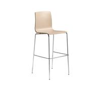 Tabouret 4 Pieds Empilable Sans Accoudoirs Scab Alice 2575 15 Gris tourterelle