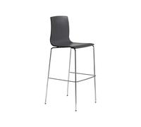 Tabouret 4 Pieds Empilable Sans Accoudoirs Scab Alice 2575 IG 81 Anthracite
