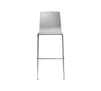 Tabouret 4 Pieds Empilable Sans Accoudoirs Scab Alice 2575 IG 82 Gris clair