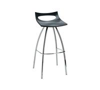 Tabouret 4 Pieds Sans Accoudoirs Scab Diablito 2291 81 Anthracite