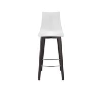 Tabouret 4 Pieds Sans Accoudoirs Scab Natural Zebra Antichoc 2810 FW 310 Blanc plein