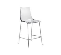 Tabouret 4 Pieds Sans Accoudoirs Scab Zebra Antichoc 2546 100 Transparent