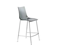 Tabouret 4 Pieds Sans Accoudoirs Scab Zebra Antichoc 2546 183 Transparent fumé