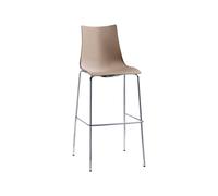 Tabouret 4 Pieds Sans Accoudoirs Scab Zebra Technopolymère 2565 15 Gris tourterelle