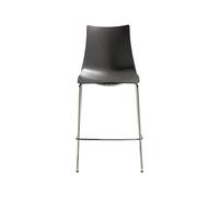 Tabouret 4 Pieds Sans Accoudoirs Scab Zebra Technopolymère 2566 81 Anthracite
